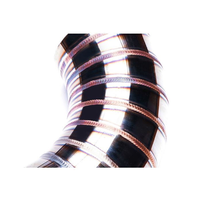 Spawane kolanko nierdzewne 90' 51mm welding porn