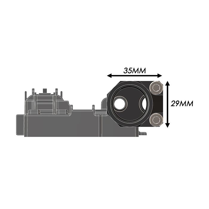 Split-Flow Flex Fuel Sensor Adapter Radium Engineering