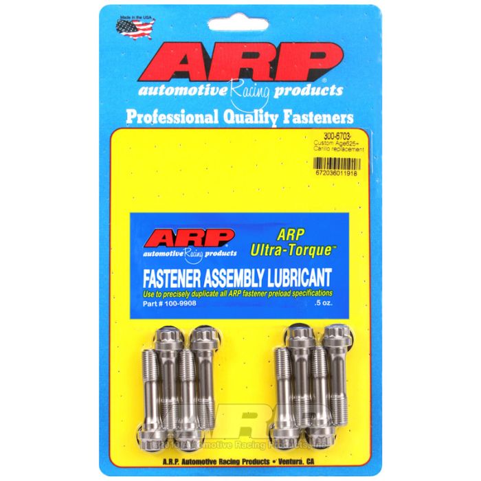 Śruby korbowodów ARP 300-6703 Custom Age625+, Carillo Replacement (3/8 UFN X 1.6 inch) (8 szt.) USA-ARP-300-6703 2 499,00 zł