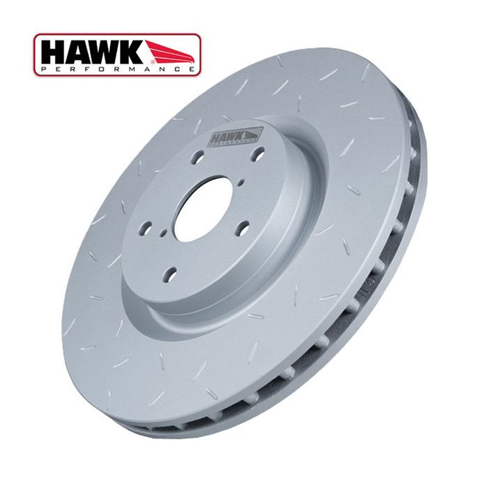 Tarcza hamulcowa Hawk Quiet Slot Przód , 01-05 Mitsubishi Eclipse 3.0 V6 / 05 Spider GT / 04-08 Galant / 03-04 Outlander / 02-05 Dodge Stratus R/T Cupe (276mm x 26mm)