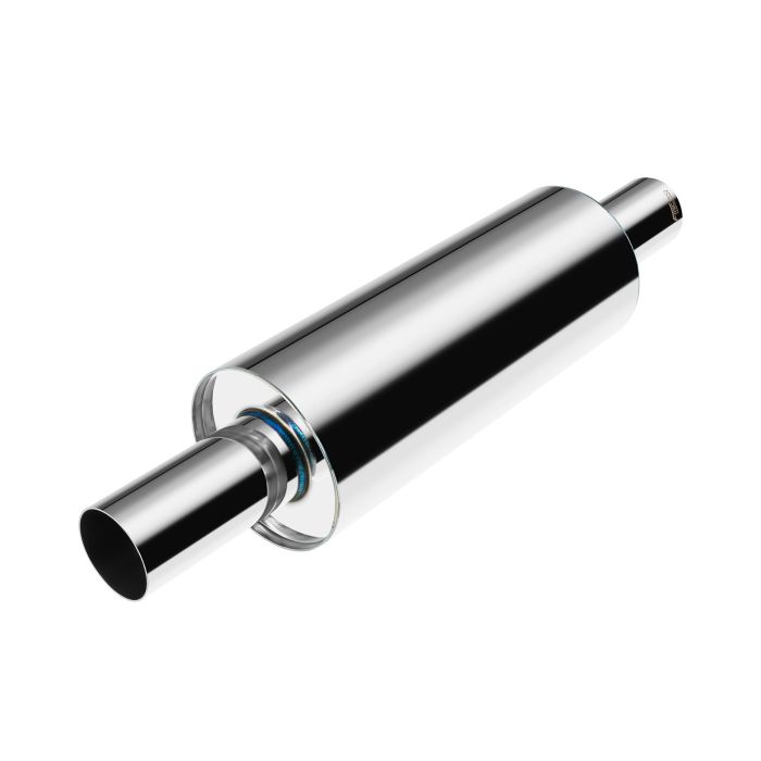 Tłumik przelotowy okrągły FMIC.Pro 425mm 76/76mm