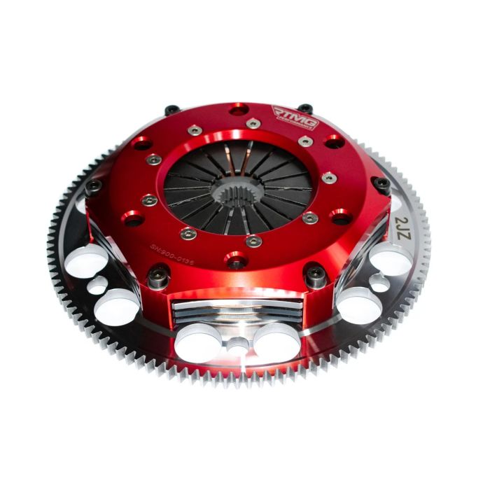 RTMG Performance Triple Disk Clutch Kit 200mm for Toyota 2JZ Semi Bolt-On 1200Nm Turbo