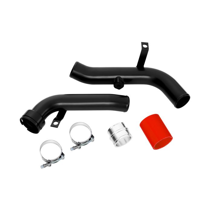 Turbo Discharge Pipe Conversion do Audi A3 TT VW Scirocco Golf MK5/MK6 GTI 2.0TSI Czerwony