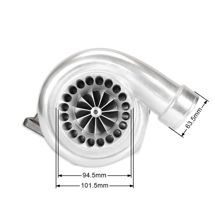 Turbosprężarka JRspec GTX3082R+ BB (GTX3087) T3 .82 4-bolt