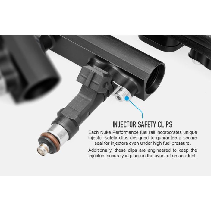 Nuke Performance Fuel Rail for BMW 6cyl S50 Euro