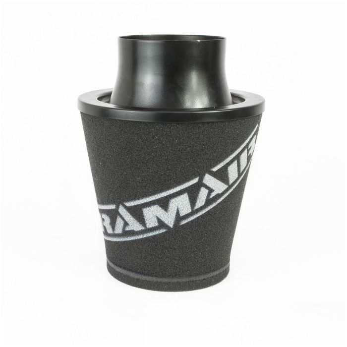 Uniwersalny stożkowy filtr powietrza aluminium Ramair JS-175-100-BK 102mm