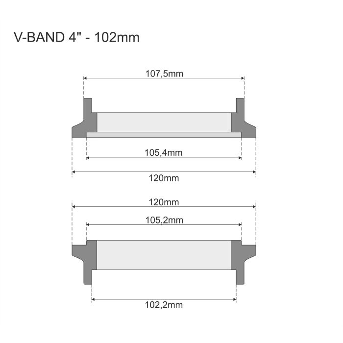 V-BAND FMIC PRO 102mm 4