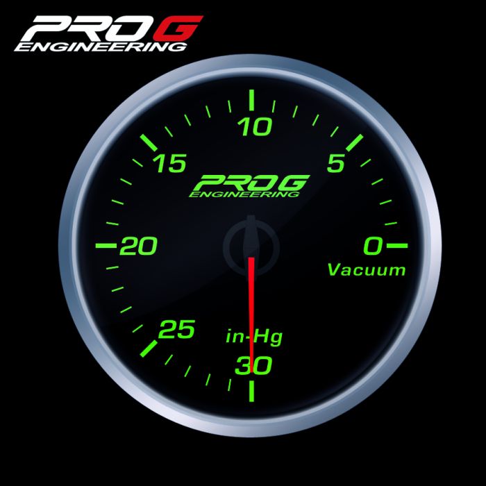 Wskaźnik Pro G Race Series RS, Podciśnienia GREEN 60mm