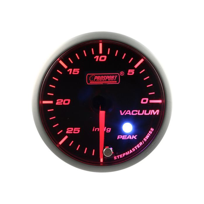 Wskaźnik Prosport Podciśnienie seria Stepper Motor Peak 52mm
