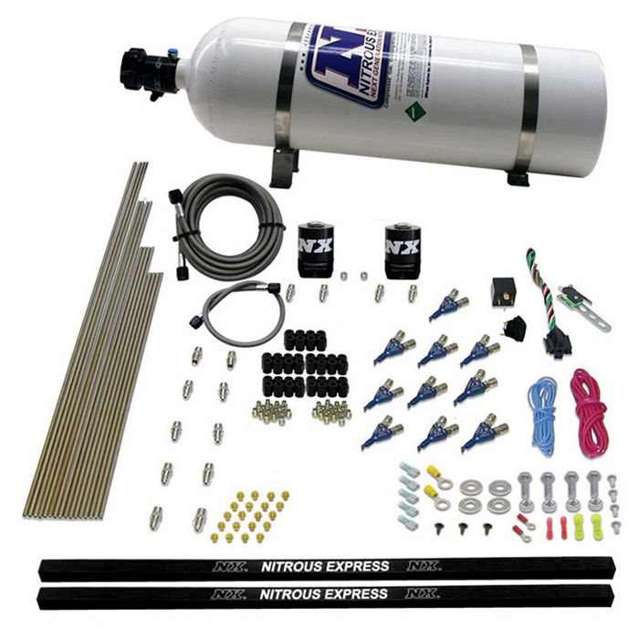 Zestaw Nitro Nitrous Express NX 81000EFI-15 Piranha Direct Port 10-Cyl