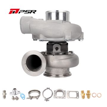 Turbocharger Pulsar PSR 3576 Gen2 .64 Stainless Steel Adapter T3 Inlet 3" V-Band Outlet Ball Bearing