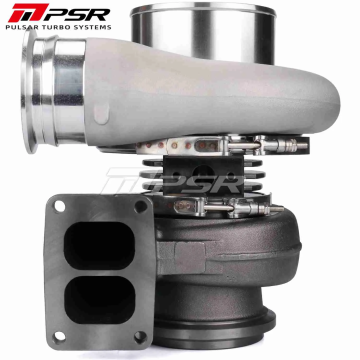 Turbocharger Pulsar PSR 485D 1.58 T6 Divided Inlet 3/4" Marmon Outlet Ball Bearing Curved Point Milled