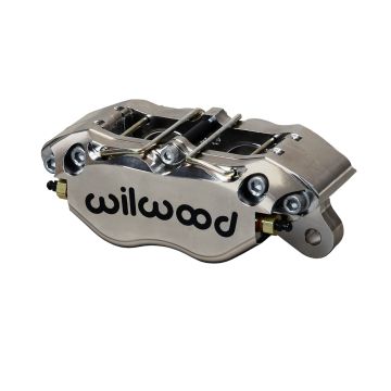 Wilwood 120-14182 Dynapro Universal Lug Mount Caliper 4 Pistons Nickel