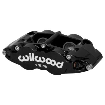 Wilwood 120-14438 FNSL4R - Dust Seal Universal Radial Mount Caliper 4 Pistons Black