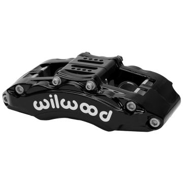 Wilwood 120-14851 AT6 Lug Mount Caliper Left 6 Pistons Black