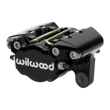Wilwood 120-16070 Dynapro Single for VW Universal Lug Mount Caliper 2 Pistons Black