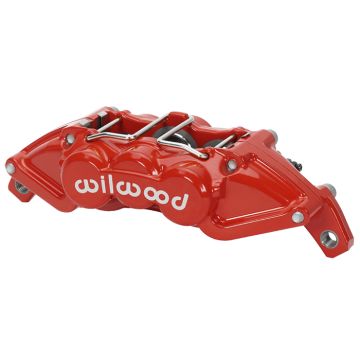 Wilwood 120-16566 UTV6 Universal Lug Mount Caliper 6 Pistons Red