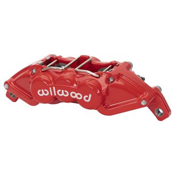 Wilwood 120-16571 UTV4 Universal Lug Mount Caliper 4 Pistons Red