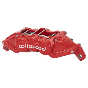 Wilwood 120-16572 UTV4 Universal Lug Mount Caliper 4 Pistons Red