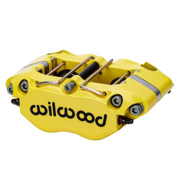 Wilwood 120-16687 Narrow Dynapro-P Universal Radial Mount Caliper 4 Pistons Yellow