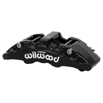 Wilwood 120-16953 AeroDM Lug Mount Caliper Left 6 Pistons Black