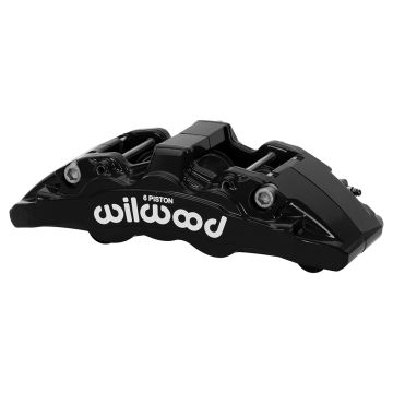 Wilwood 120-17458 AeroDM Lug Mount Caliper Right 6 Pistons Black