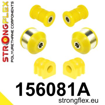 156081A: Front suspension bush kit SPORT for Nissan Cube Micra Note Tiida Renault Clio Modus