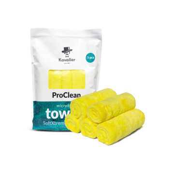 KAVALIER ProClean Microfiber Towel - Plush Perfection 5pack