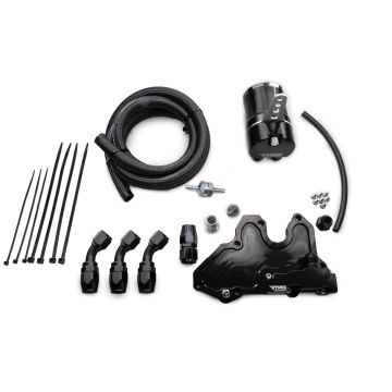 RTMG Performance Oil Catch Can Kit AN10 for 1.8/2.0 TSI EA888.3 Small Black