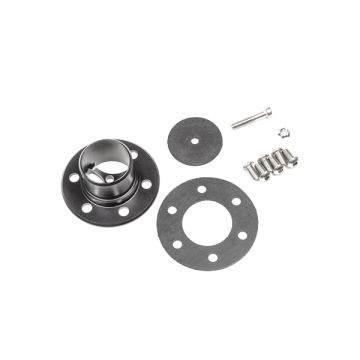 FCST 6 Bolt Remote Mount Fill Neck Straight 1.5IN Barb Radium Engineering