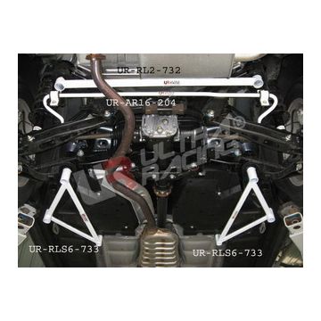 Rear Lower Tiebar Ultra Racing for Subaru Impreza 08+ GH/GR +STI