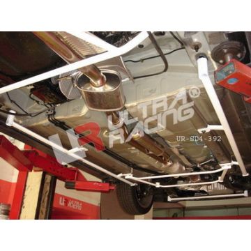 Side Floor Bars Ultra Racing for Honda Accord 03-08 4D