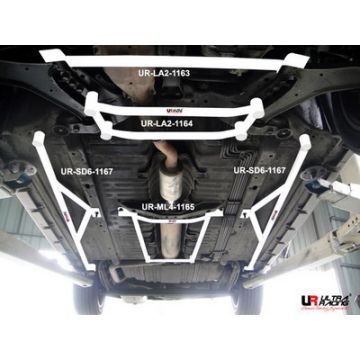 Mid Lower Bar Ultra Racing for Nissan Cefiro 98-03 A33