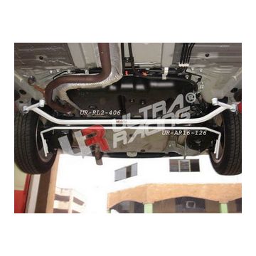 Rear Lower Tiebar 406 Ultra Racing for Toyota Yaris HB/Sedan 05+