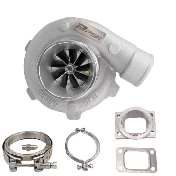 Turbocharger Pulsar PSR 3076 Gen2 750HP Compact 1.03 Stainless Steel T3 Inlet 3" V-Band Outlet Ball Bearing