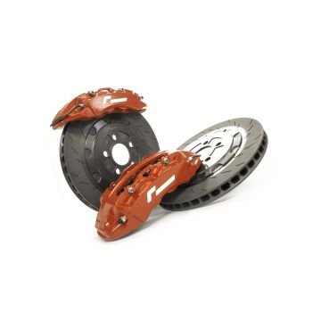 RacingLine Stage 2 Evo Big Brake Kit Red 345mm 4 Pot for Audi A3 S3 8P VW Golf MK5 MK6 R32 EA888 EA113