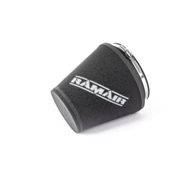 Ramair CC-195-VS-76-BK 76mm ID Neck Large Cone Air Filter with velocity stack