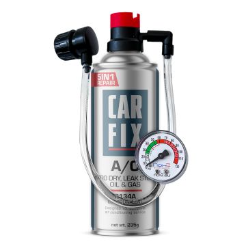 CarFix HOBBY 5in1 A/C Refill for R134a 235ml with hose