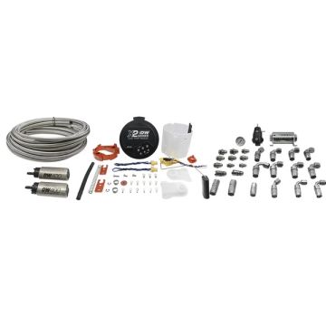 DeatschWerks X2 Series Fuel Pump Module with dual DW44 Pumps and Return Plumbing Kit for Hemi 2006+