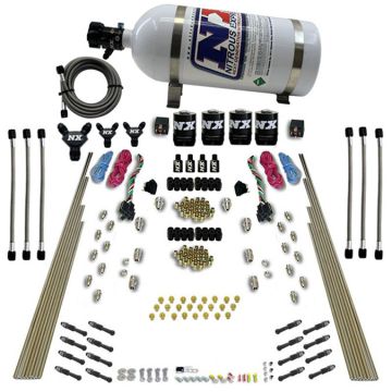 Dual Stage 8-Cyl Dry Direct Port Nitrous System Nitrous Express NX-93106-15
