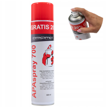 Strong Universal Spray Adhesive ApaSpray 700 Apama 500ml
