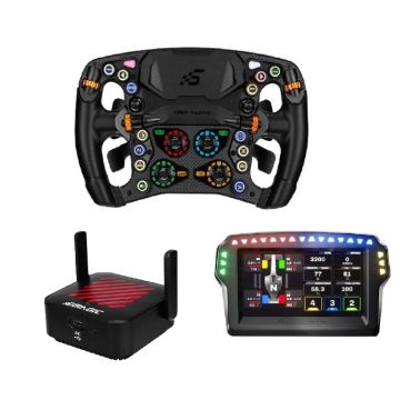 Simagic Bundle ZEUS Formula 280mm + MagicDash 4 + AirLink Simracing