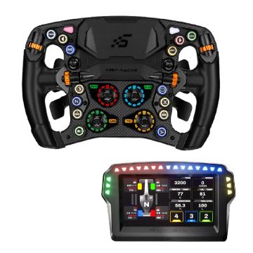Simagic Bundle ZEUS Formula 280mm + MagicDash 4 Telemetry Display Simracing