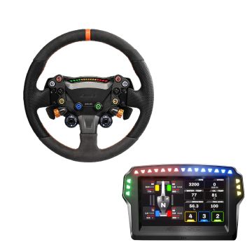 Simagic Bundle ZEUS Sport 320mm + MagicDash 4 Telemetry Display Simracing