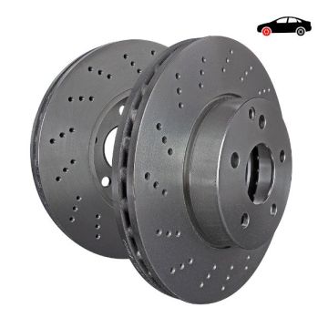 D2173D Premium Discs Rotors EBC Brakes for Mercedes-Benz CLS Coupe C257 CLS350 CClass W205 C250 CClass W205 C250 TD CClass W205 C250 TD 4Matic CClass W205 C300 CClass W205 C300 TD CClass W205 C300 TD Hybrid CClass W205 C300 de TD CClass W205 C300 e CClass
