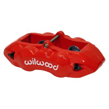 Wilwood 120-10526 D8-4 Universal Lug Mount Rear Caliper 4 Pistons Red