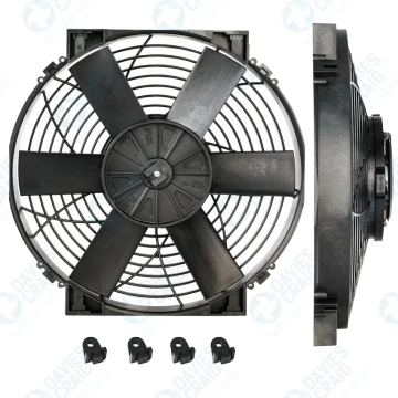 Davies Craig DC0107 Thermatic Electric Fan 14" High Power 12V