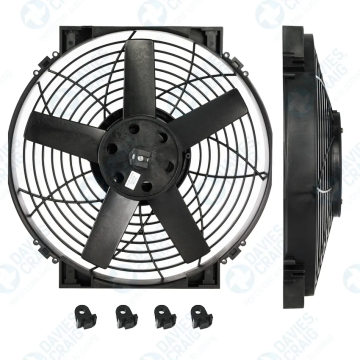 Davies Craig DC0165 Thermatic Electric Fan 14" Slimline 24V