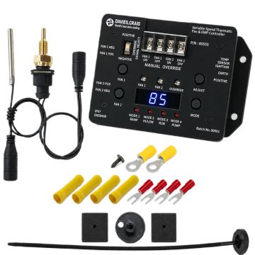 Davies Craig DC0555 Variable Speed Controller Brushed Thermatic Fan EWP+1/4" NPT Sensor