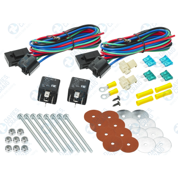 Davies Craig DC1002 Universal Dual Fan Mounting Kit 12V